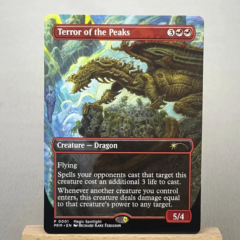 J25 INR FDN DFT DSKHOLO11-01 Tcg Proxy karty Edgar Markov Teror vrcholů Void Winnower The Aetherspark