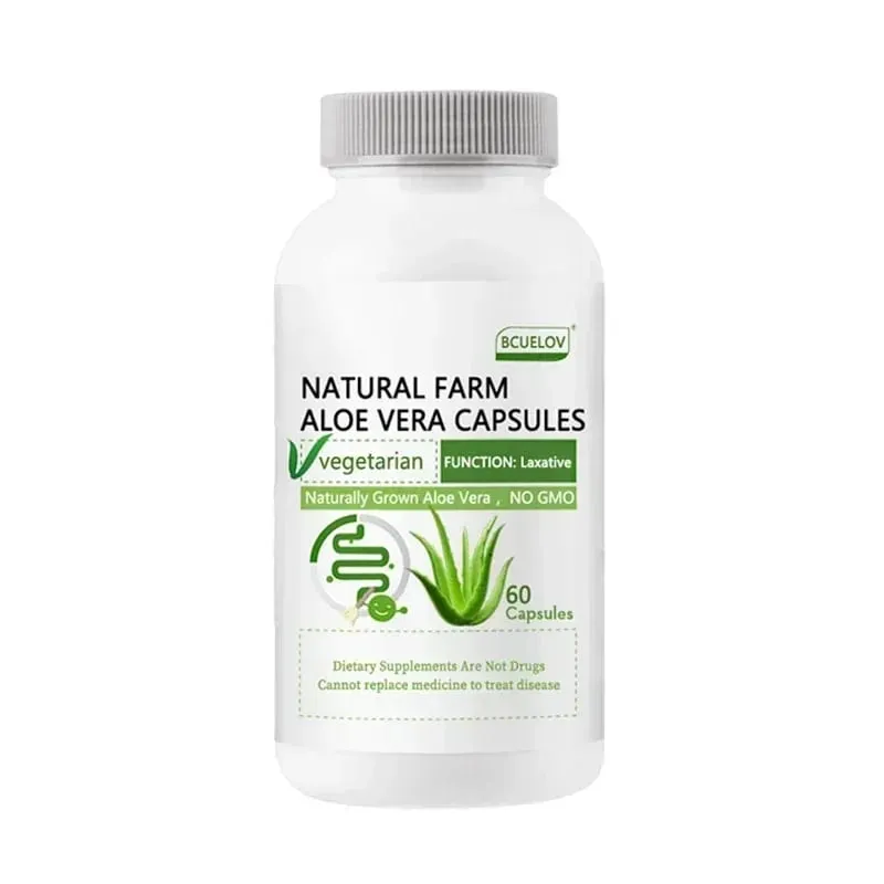 Natural Farm Aloe Vera Capsules - Relieve Body Constipation Help Balance Stomach Acid Support Gastrointestinal Comfort — image 9