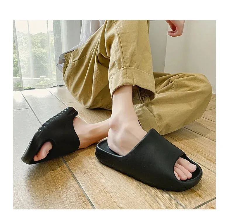 Hot sales Coconut Slippers Cloud Thick-soled Sandals Summer Fashion Soft Bottom Beach Men Slippers Women's Sandals EVA Slides — image 5
