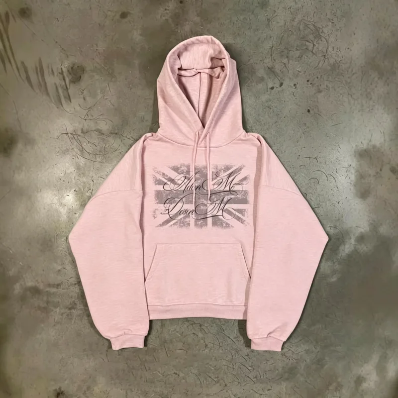 Men Women Retro Streetwear Graphic Hoodie Oversized Pullover Geometric Pattern Long Sleeve Casual Tops Multiple Colors Available — image 8