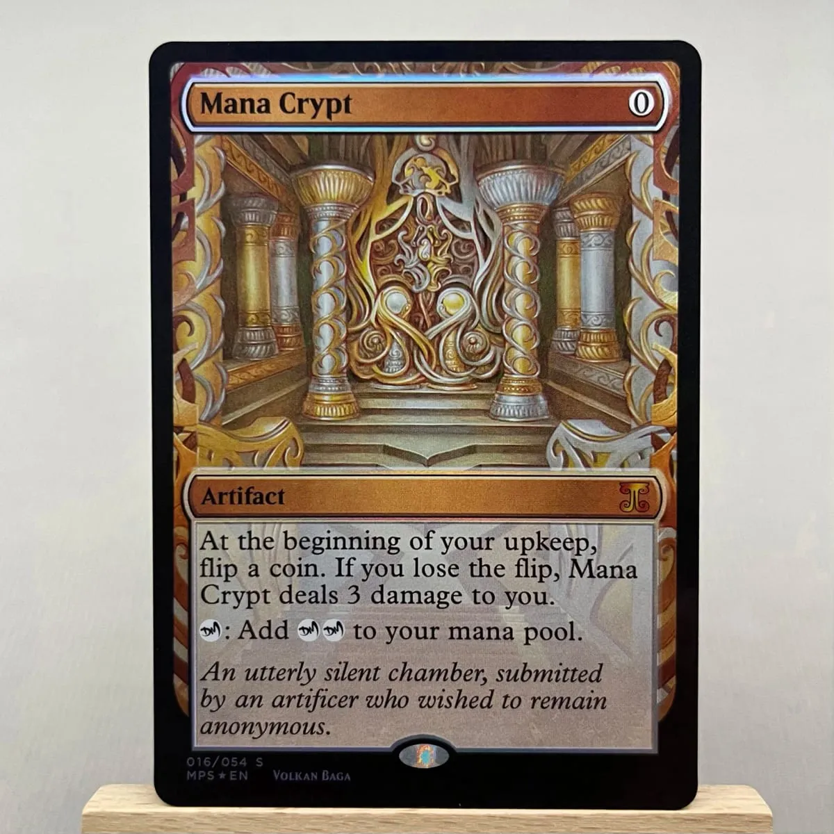 MPS FOIL2-01 TCG Cards for Home Play Proxy Sol Ring Mana Crypt Mox Opal the Mana Vault Chrome Mox Sword of — image 3