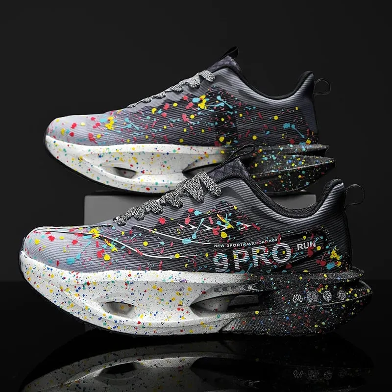 2025 New Men's Sneakers Night Fluorescent 3.0 Carbon Plate Cushioning Running Shoes Stable Rebound Training Shoes Jog Shoes
