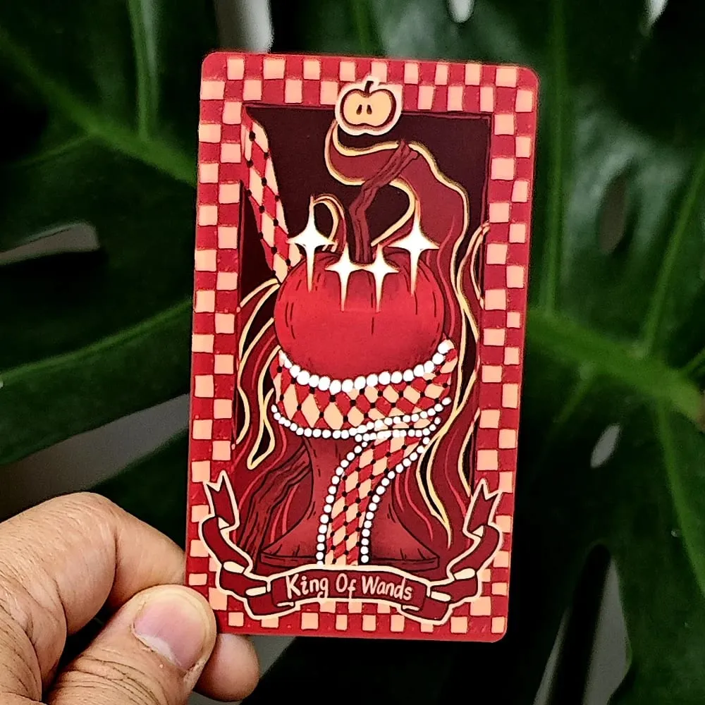 79 Pcs Tarot Cards Apple Tarot Deck 10.3*6cm Out of Curiosity about The Apples In The Garden of Eden — image 6