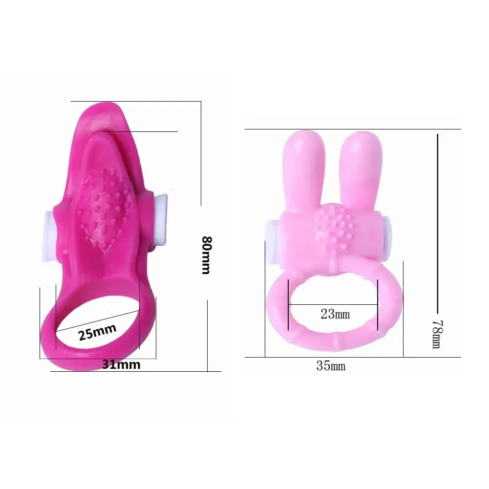 Vibrating Penis Ring Clitoral Stimulator Orgasm Lock Cock Rings Vibrator for Man Delay Ejaculation Erotic Sex Toys For Couple — image 6