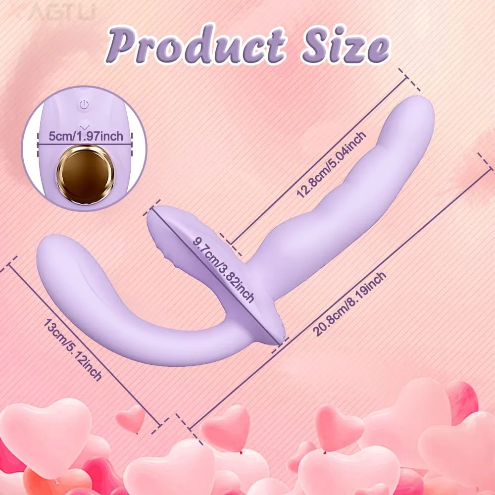 APP-Steuerung, doppelseitiger Vibrator für Frauen, G-Punkt-Dildo, Penis, abnehmbare Vagina, vibrierendes Sexspielzeug für Erwachsene für lesbische Paare — image 4