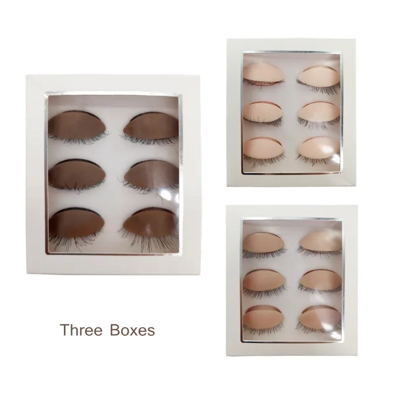 Wholsale Price Practice Lashing Eyelashes Mannequin Head Beginner Training Set Cosmetics Eye Lash Extension Supplies Mannequin — image 14