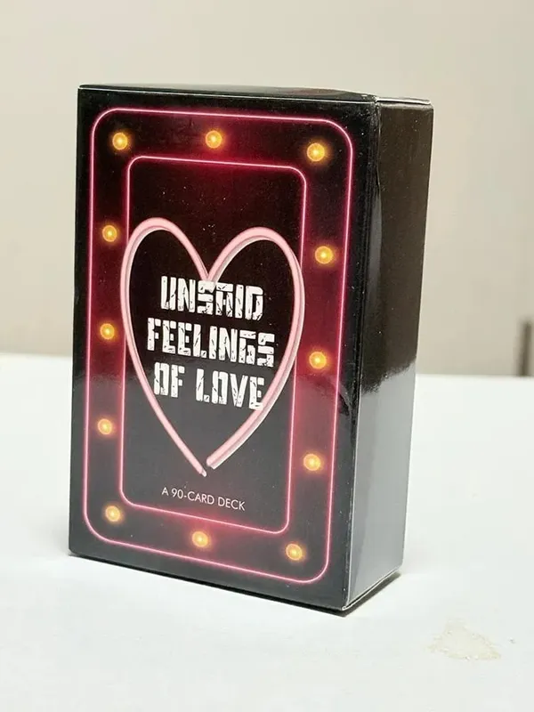 Unsaid Feelings of Love A 90 Card Deck English Version Channeled Messages From Soulmate Divination Card Game