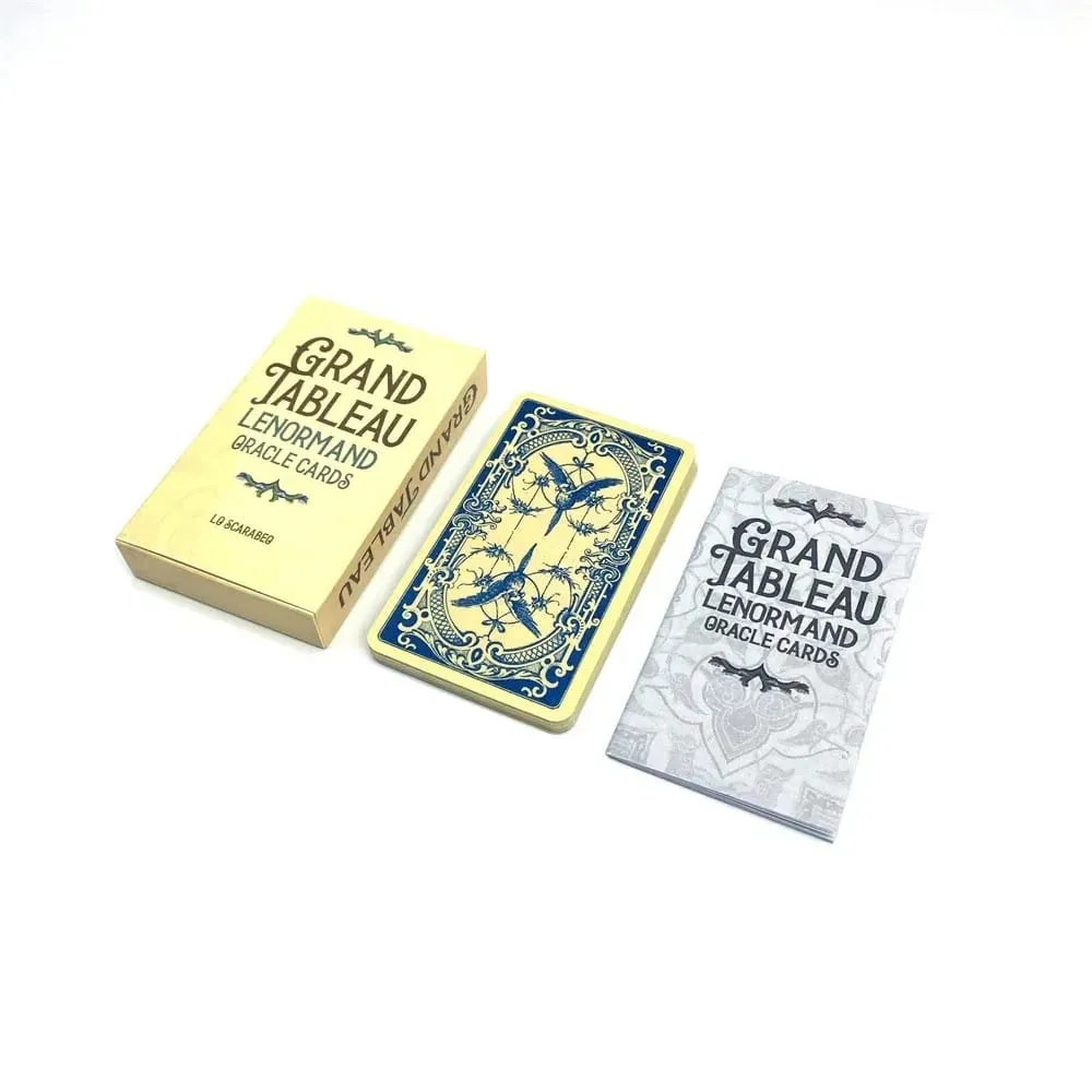 Grand Tableau Lenormand Oracle Decks A 36 English Divination Edition Deck Borad Games with Paper Manual