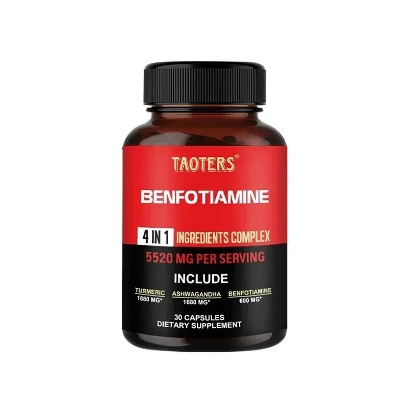 600 Mg Benfotiamine Capsules - Helps Maintain Healthy Glucose Metabolism and Supports Nervous System HealthSupplements — image 8