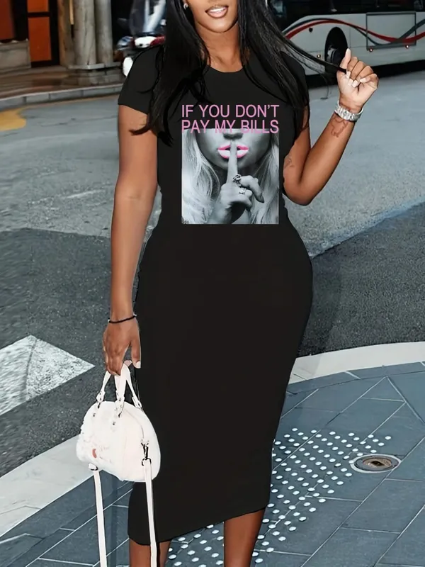 Women's Summer Short Sleeved Sexy Dress — image 5