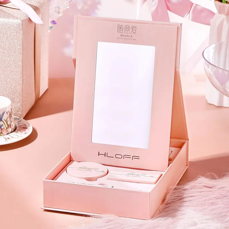 Random Love Yao Color Makeup High-End Gift Set Valentine's Day Birthday Gift Lipstick Cushion Makeup Set — image 3