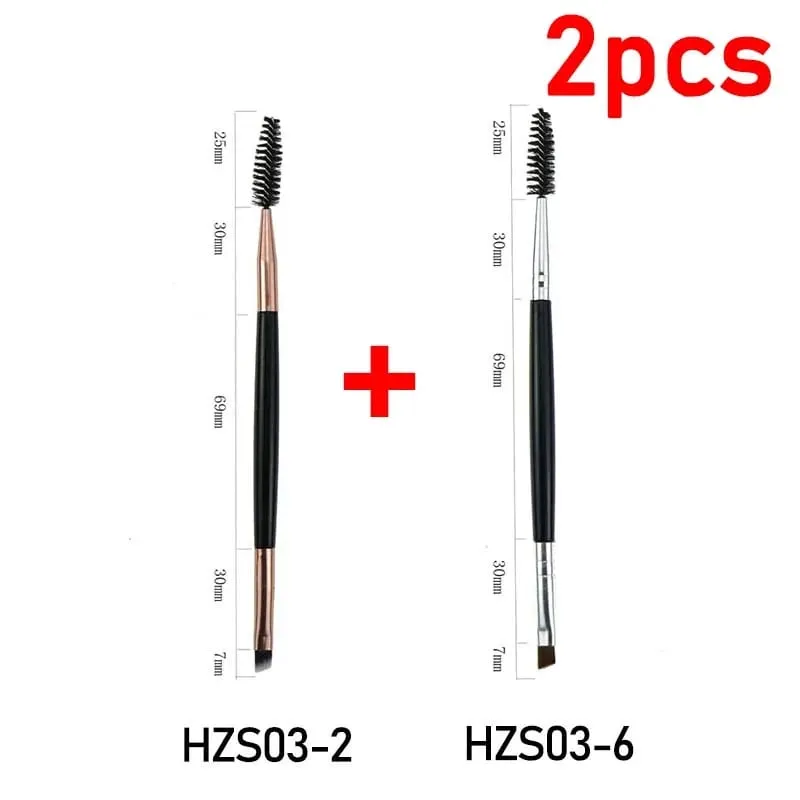 New Eyebrow Brush Brow Eyeliner Brush Concealer Brush Professional Makeup Brushes Microbrashi for Eyelashes HZS03 — image 14