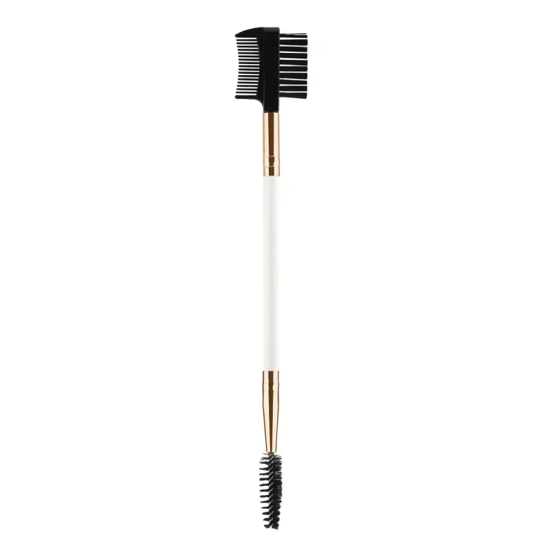 3-delige dubbelzijdige wenkbrauw-wimperborstelset met 3 verschillende spoolie-borstels make-up verzorgingstool