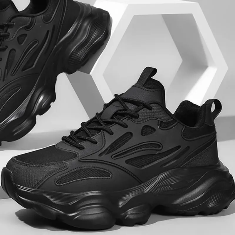 High Quality Sport Walking Sneakers Men Good Large Size 48 Platform Casual Running Shoes For Men Fashion Outdoor Shoes Male — image 1