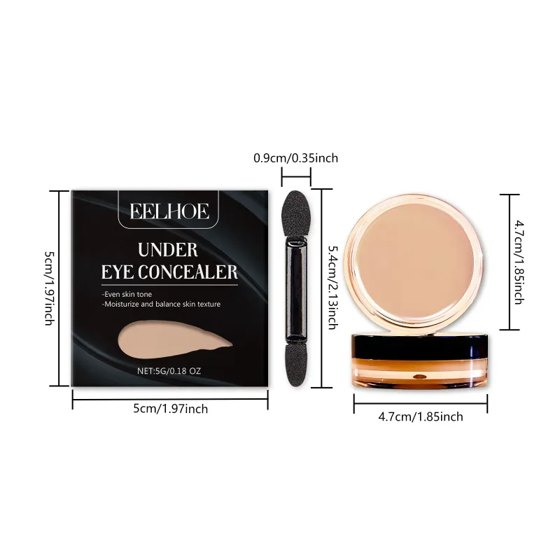 Eye Concealer Series Eye Blemishes Moisturizing Without Removing Makeup Light And Natural Fit Brighting Repair Concealer Makeup — image 7