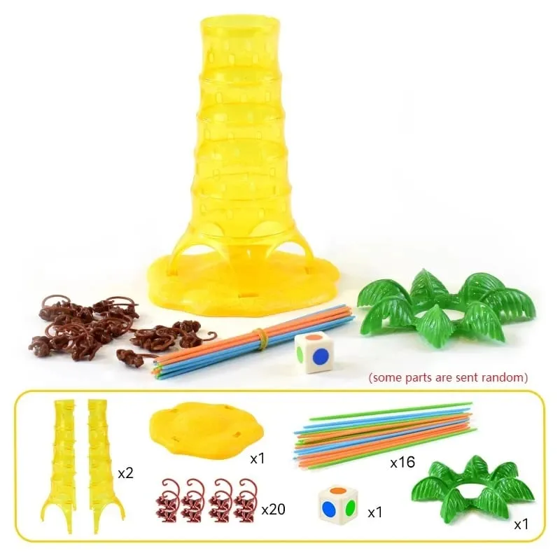 Multiplayer Tabletop Games Rolling Climbing Monkeys Interesting Intelligence Toys Parent-Child Interactive Board Game for Kids — image 4