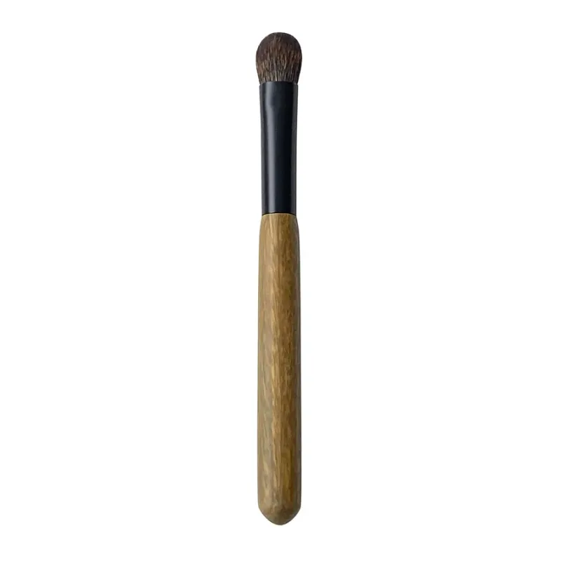 Professional Handmade Makeup Brushes 1PC Soft Squirrel Goat Hair Eye Shadow Blending Brush Green Sandalwood Handle Make Up Brush