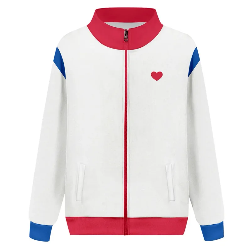 Harajuku Popular All of Us Are Dead 3D Print Zipper Raglan Jacket Windbreaker Boys/Girls Comfortable Stand Collar Jackets Coats — image 6