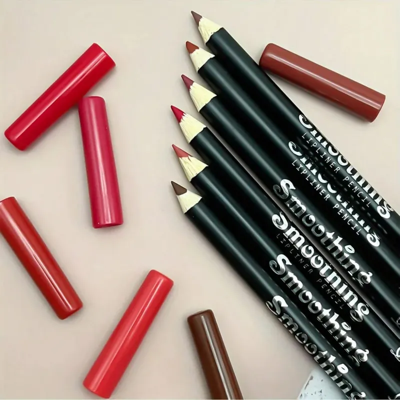 Nude Lipliner Mirror Lip Glaze Set Shiny Lip Shaping Waterproof Makeup Holding Color Makeup Set