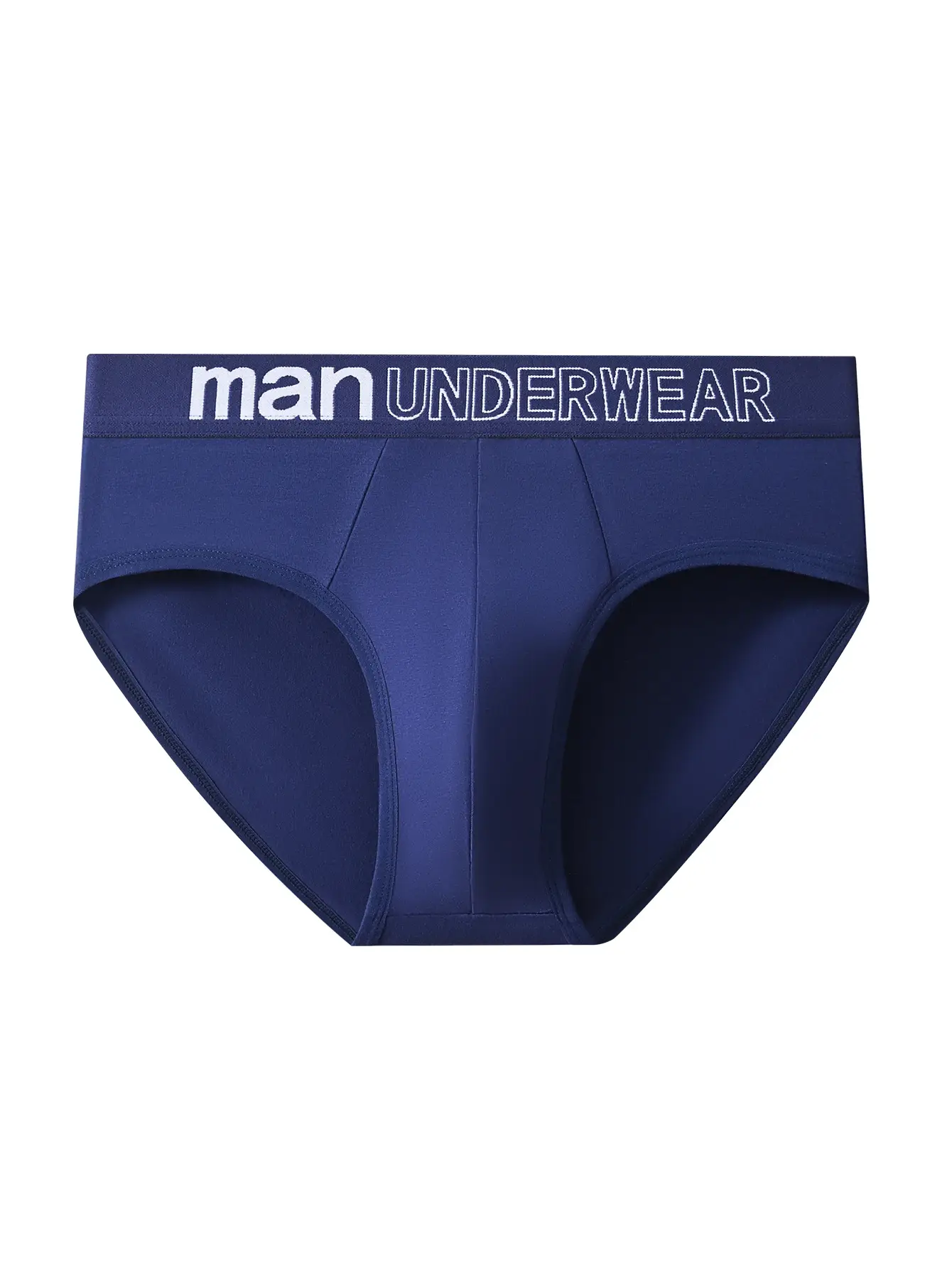 Men's underwear 4pcs cotton briefs Loose breathable comfortable close-fitting briefs personality hot selling trend sports briefs — image 4