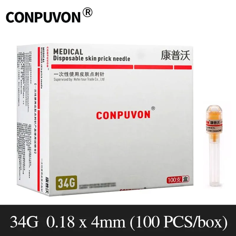 34g medical small needle 1.5/2.5/4mm disposable non painless beauty salon hand injected ultra-fine mosquito needle — image 11
