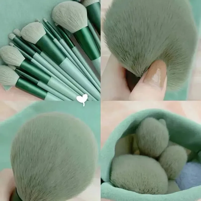8-13 Pcs Soft Makeup Brushes Set for Foundation Blush Powder Eye Shadow Highlighter Blending Make Up Cosmetic Brush Beauty Tools — image 3