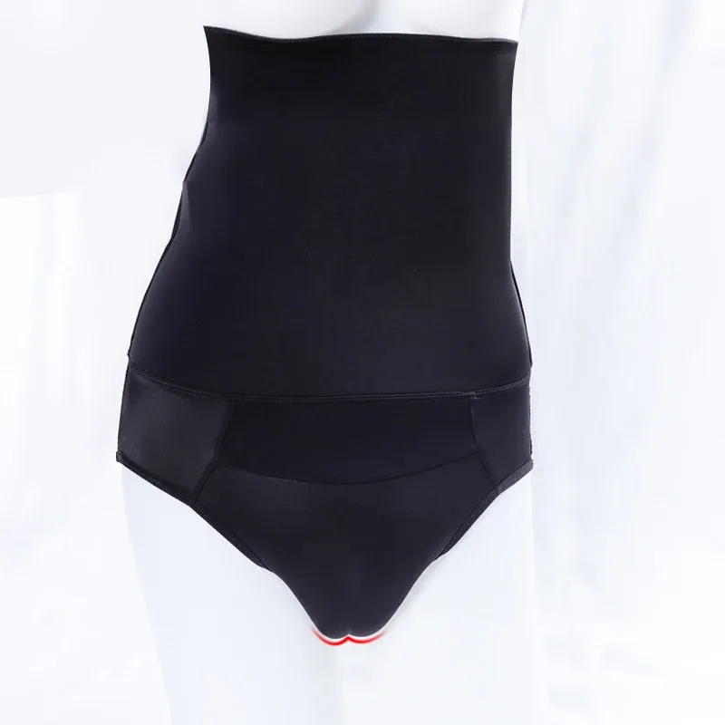 Men Sissy Hiding Gaff Panties Brief For Crossdressing Transgender Men High Waist Boxer Shorts Tummy Slim Body Shaper Corset — image 11