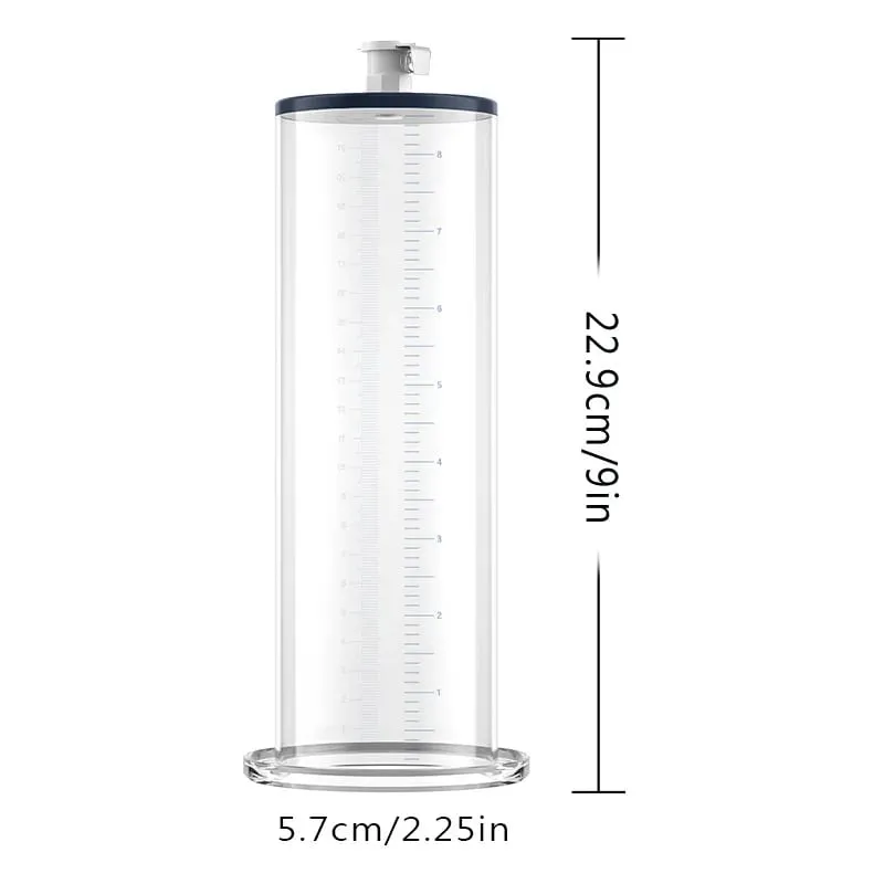 Acrylic Penis Pump Accessories Vacuum Penis Enlargement Device Masturbation Vacuum Pump Flange Pump Penis Cylinder Set Sex Toys — image 25
