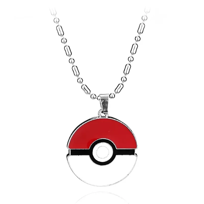Ball Pendant Necklace Cartoon Pokémon Periphery Pikachu Accessories for Women Men Gifts — image 8