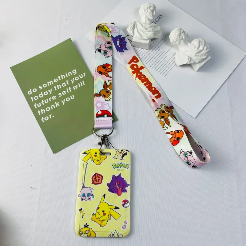 Cute Couples Lanyard For Keys Chain Credit Card Cover Pass Mobile Phone Charm Straps ID Badge Holder Key Accessories Gifts — image 20