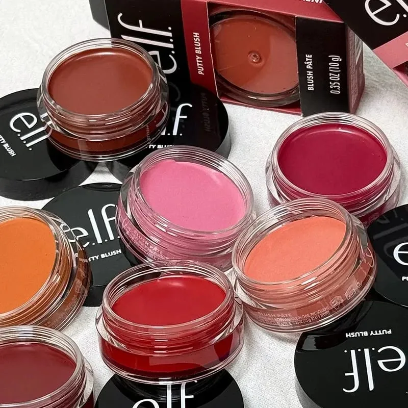 Bestseller Brands Elf Latest Style Multicolored Liquid Powder Blusher Highlight Contour Stick Long-Lasting Natural Cheek Rouge — image 4
