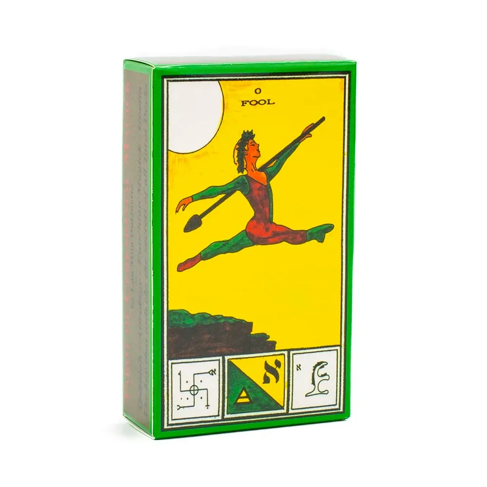 80Pcs Tarot Deck Ceremonial Magick Cards A Pictorial Synthesis Three Great Pillars of 3rd Edition 10.6*6.3cm Board Game — image 6