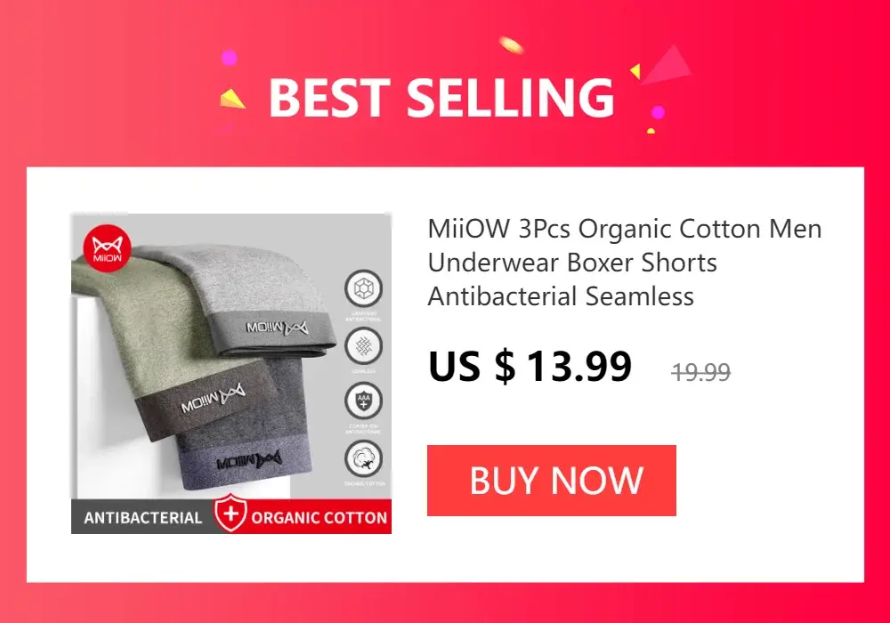MiiOW – Boxer Sexy pour hommes, sous-vêtements en maille respirante en soie glacée, culotte masculine, Lingerie, caleçon, grande taille L-4XL 2022 — image 15