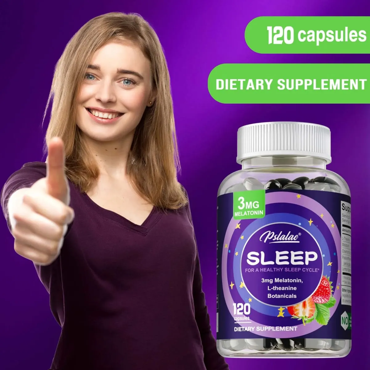Sleep Supplements - Relieve Stress Improve Insomnia Improve Sleep Quality and Deep Sleep — image 6