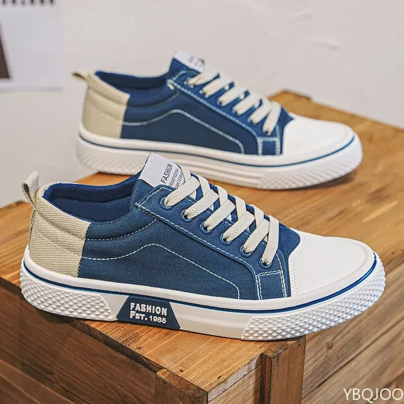 Lightweight breathable Men Shoes New Canvas Shoes Comfortable Plus Size Wear Resistant Fashionable Men Casual Sneakers — image 7
