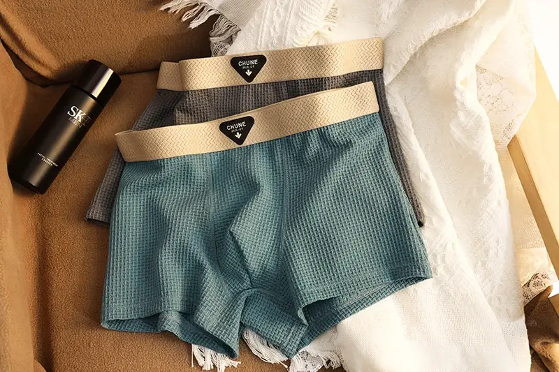 4pcs Men's Boxer Shorts Ice Silk Underwear Underpants Cool Breathable Sexy Slim Panties Mesh Lingerie — image 16