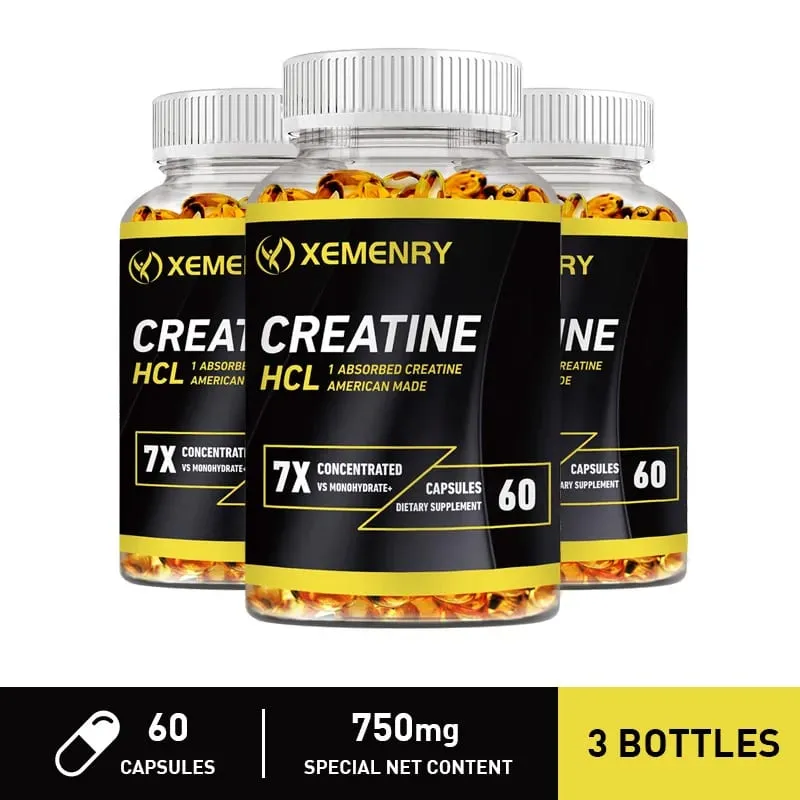 Creatine HCl - Boosts Energy Endurance and Muscle Mass for Improved Athletic Performance — image 10