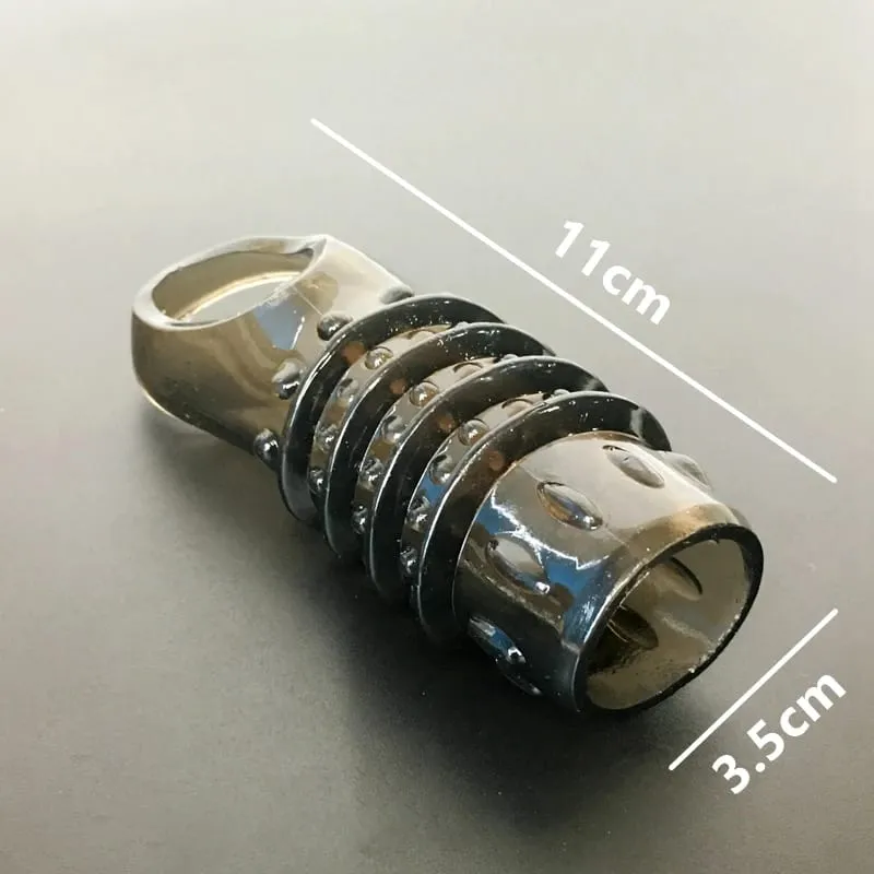 Reusable Penis Rings For Men Delay Ejaculation Stronger Erection Sex Toys For Couple Silicone Cock Ring Enlargement Adult Toys