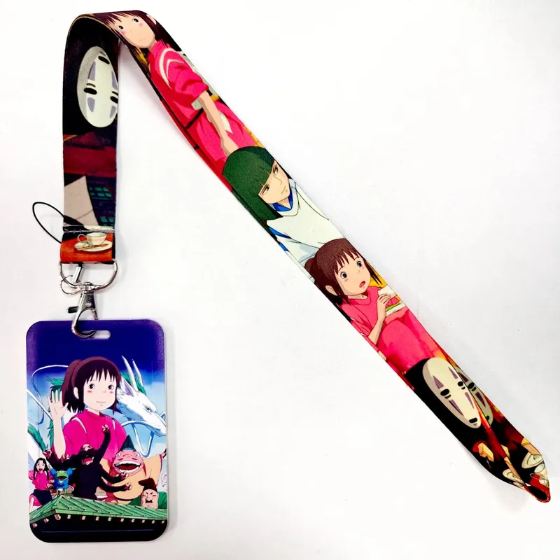 Anime Lanyards Keychain Animated Mobile Phone ID Card pass Hang Rope DIY Jewelry Accessories wholesale — image 9