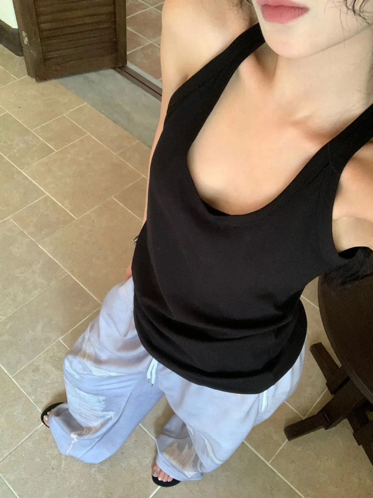 Y2K Summer Cool Backless Tank Top Deep U-neck Sexy Solid Halter Crop Tops Aesthetic Trendy New Skinny Slim Women Camis Street — image 8