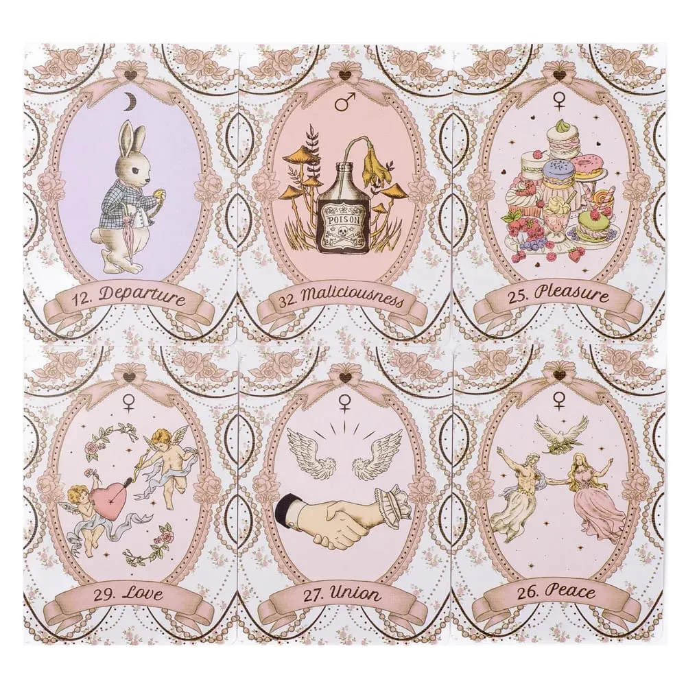 10.2*7.2Cm The Rosebelle Oracle cards A 65 Cards English Version Oracle Deck Divination Party Desktop Toy Entertainment — image 5