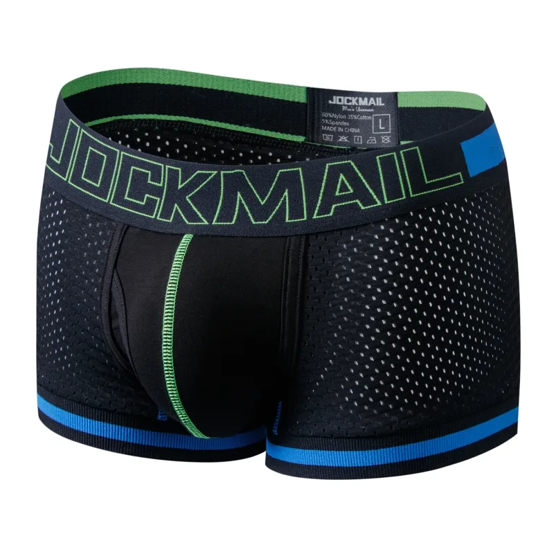 5pcs Man Underpants Boxershorts Mesh Nylon Men Boxers Male Breathable Underwear Men’s Panties Soft Boxer — image 4