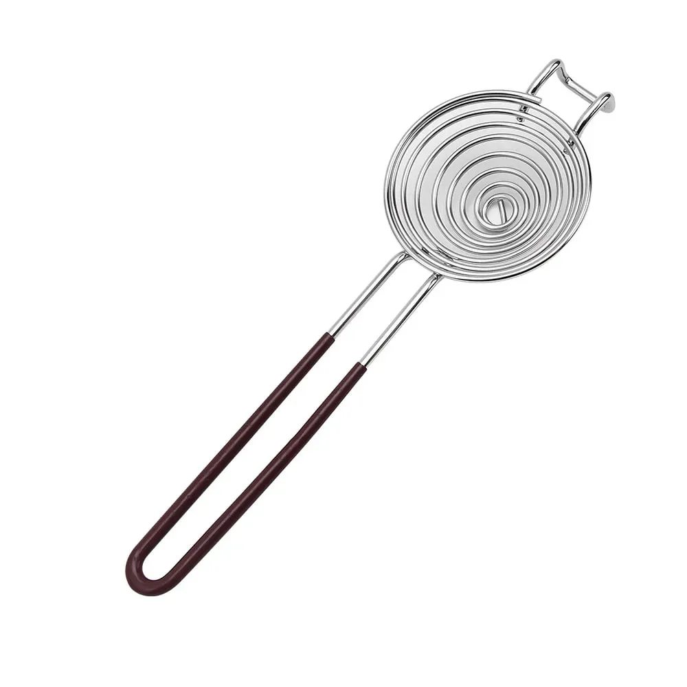 1Pc stainless steel egg white separator creative extended handle protein egg white egg yolk separator hot pot fishing — image 4