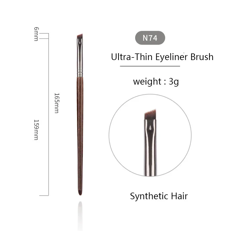 OVW Animal Hair Makeup Brush Complete Set 28PCS Lip Brushes Eyeshadow Brush Soft Makeup Brush Beauty Tools Smudge Brush Single — image 15