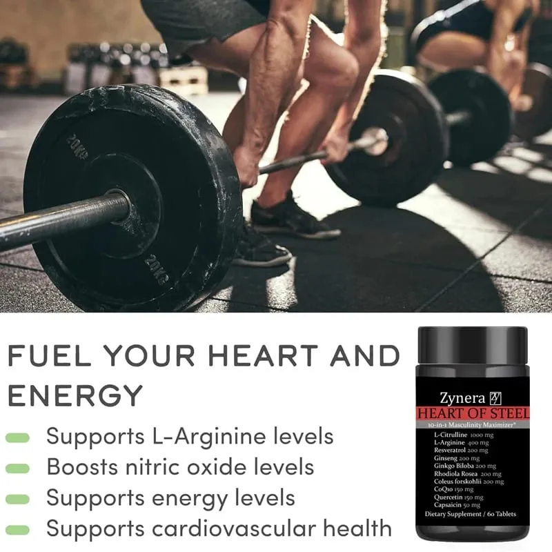 Male Endurance Supplement Performance Supports Reproductive Health ,L-Citrulline L-Arginine Ginseng for Men — image 3