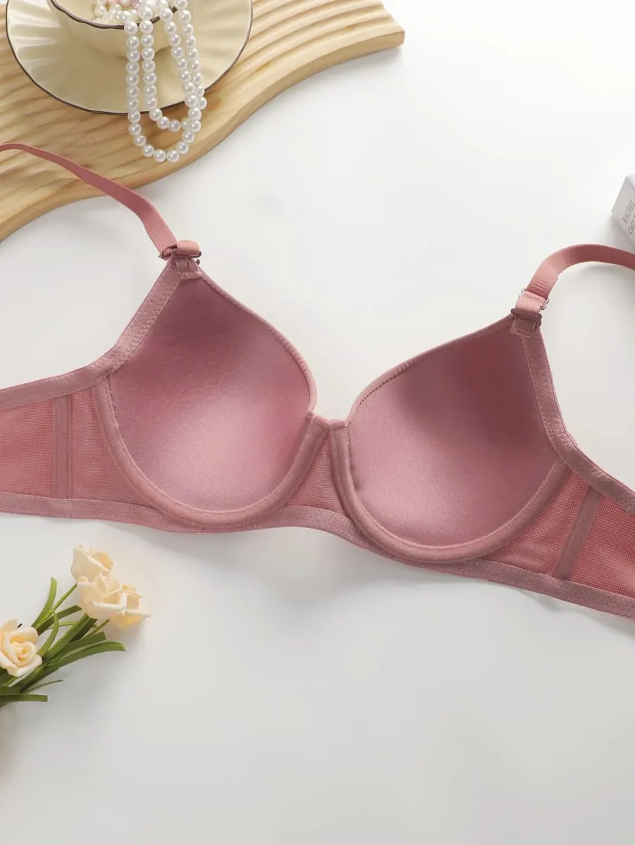 الصلبة Underwire الملابس الداخلية مجموعة الملابس الداخلية اللباس الداخلي مجموعات النساء رفع البرازيلي مع حلقة الصلب العشير الملابس الداخلية دعوى — image 5
