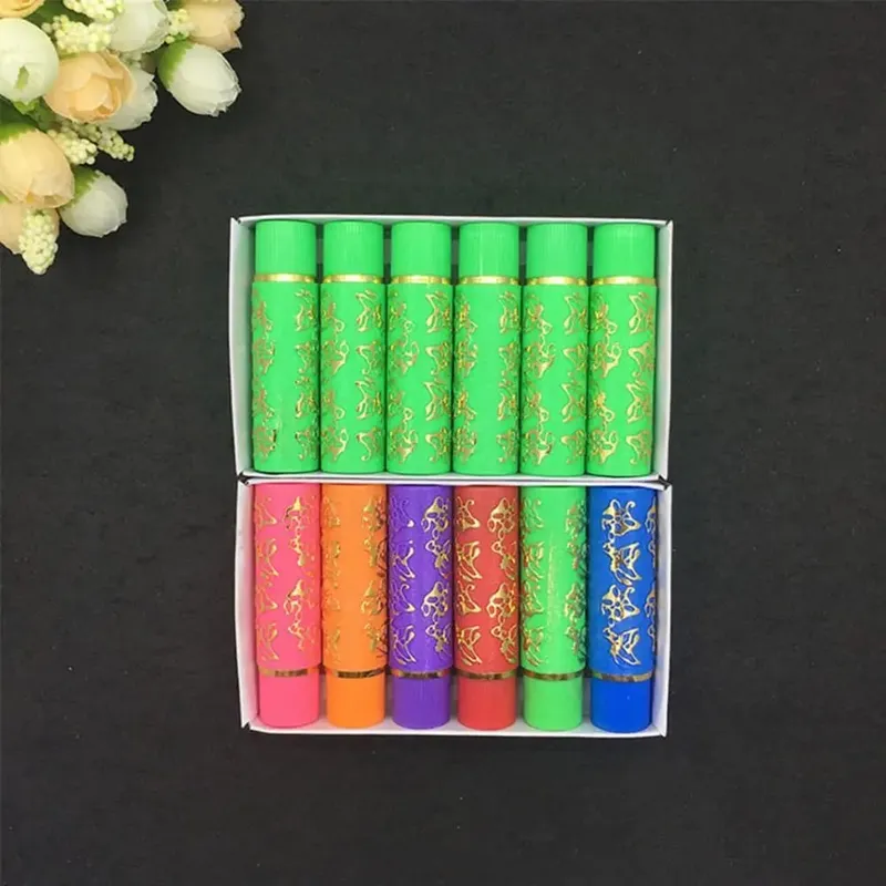Color Changing Lipstick Long Lasting Balm Dark Green Magic Lipgloss Butterfly Lip Tint Cosmetics Makeup Lipstick 6pc/set — image 3