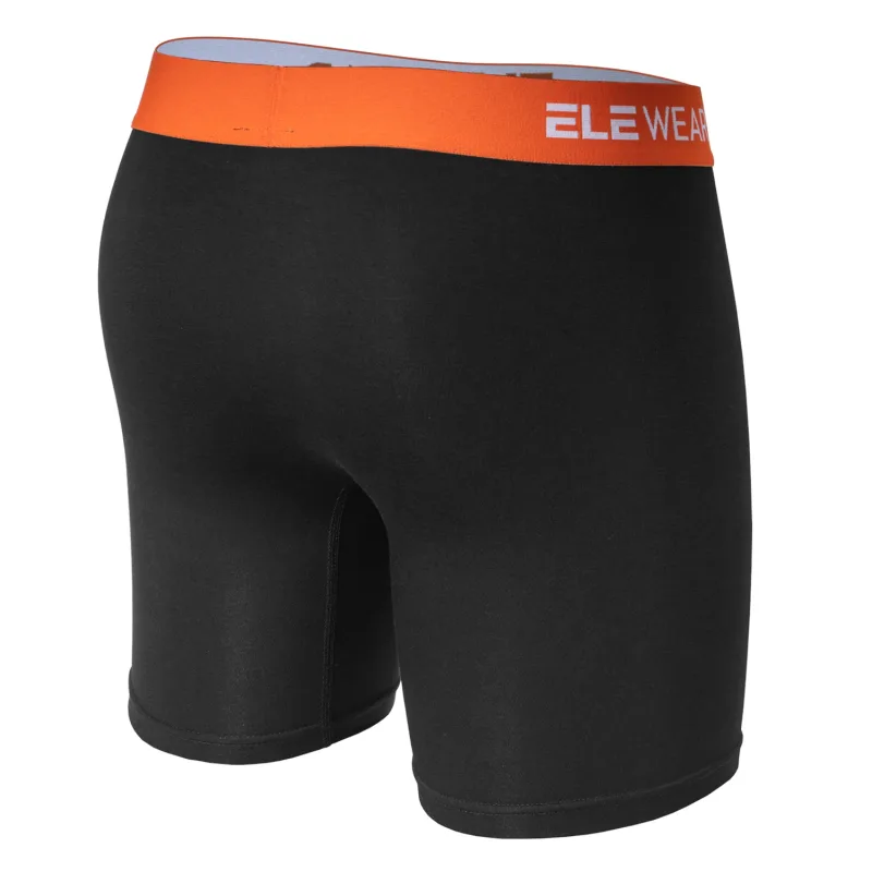 Bamboo Men Underwear Boxers With Opening Breathable Boxershorts Men's Panties Underpants Plus Size Fashion Boxers Brief — image 3