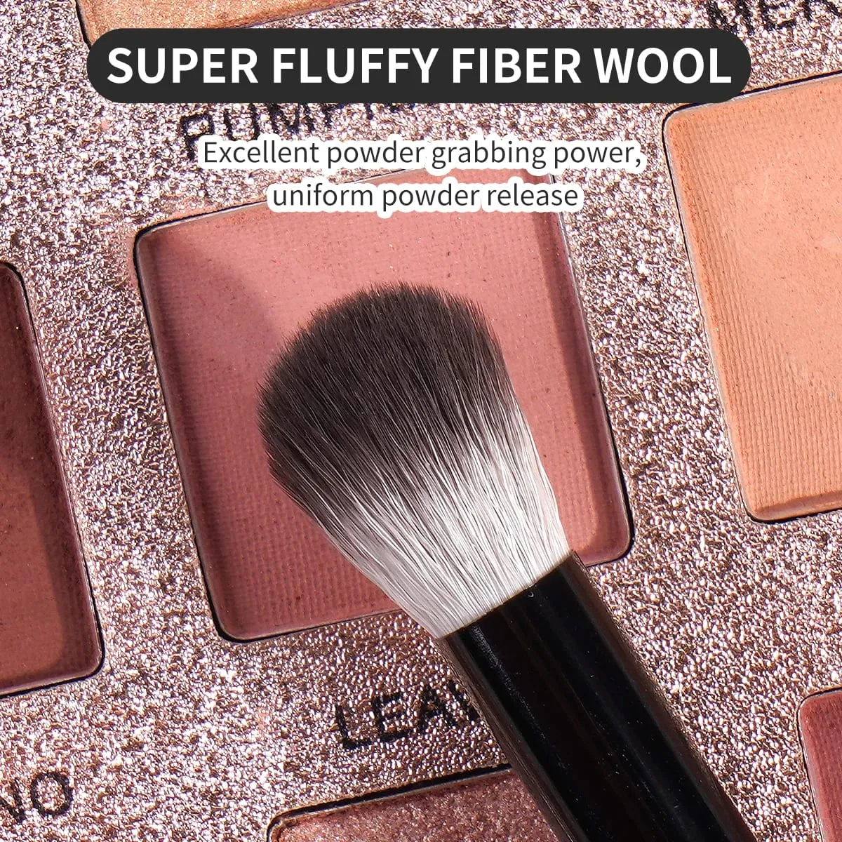 4 st Dubbeländade makeupborstar Set med Box Foundations Powder Conceal Blush för ögonskugga Basic Brush Nybörjarresor — image 5