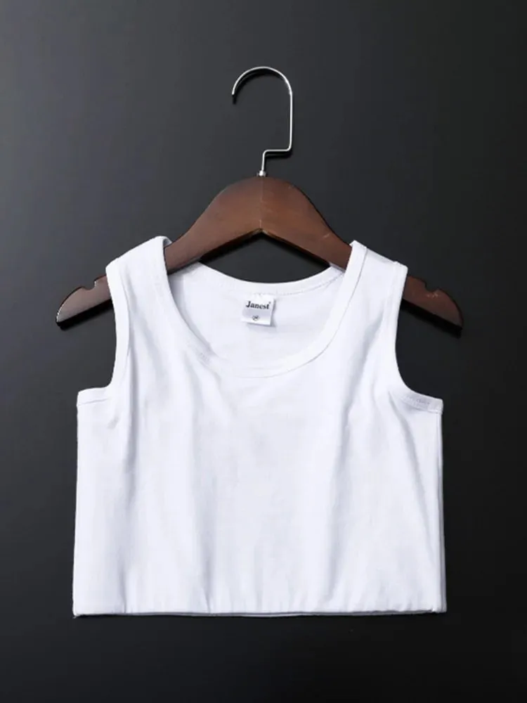Bandaged chest clip vest top breathable elastic chest clip vest women's tight elastic vest